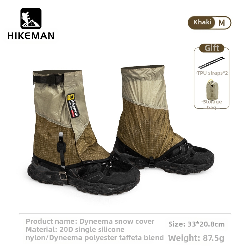 Hikeman Hegymászás Túrázás Hótakaró Kültéri Kempingezés Könnyű Sivatagi Síelés Homokálló Hótakaró Lábszárvédő