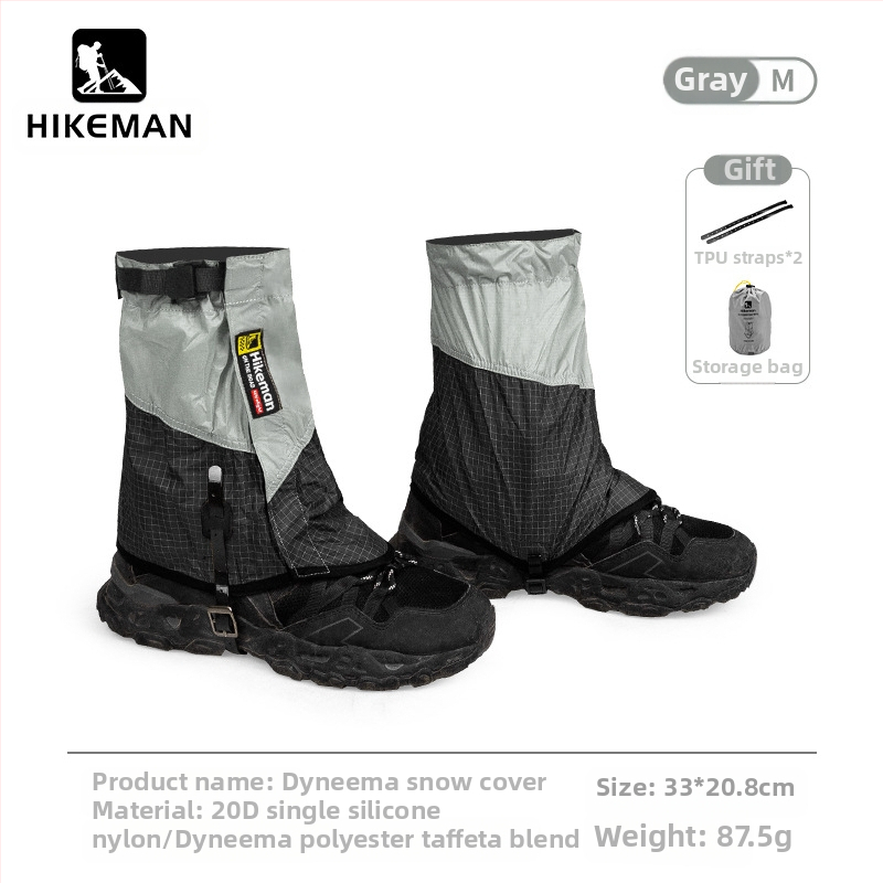 Hikeman Hegymászás Túrázás Hótakaró Kültéri Kempingezés Könnyű Sivatagi Síelés Homokálló Hótakaró Lábszárvédő