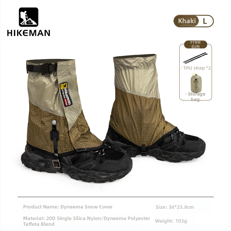 Hikeman Hegymászás Túrázás Hótakaró Kültéri Kempingezés Könnyű Sivatagi Síelés Homokálló Hótakaró Lábszárvédő