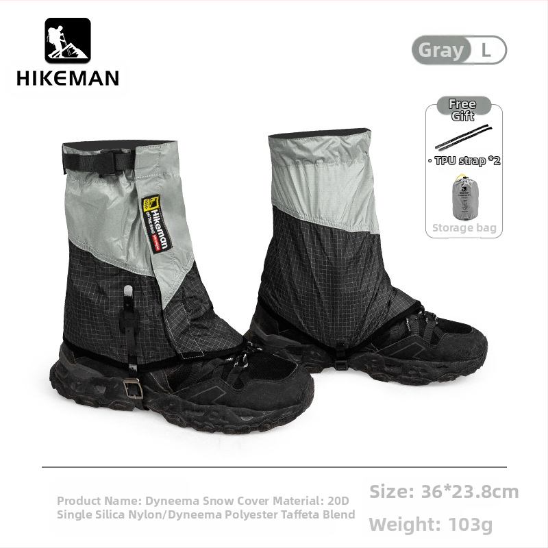 Hikeman Hegymászás Túrázás Hótakaró Kültéri Kempingezés Könnyű Sivatagi Síelés Homokálló Hótakaró Lábszárvédő