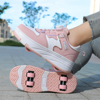 Didmeninė prekyba vaikiškais „heywalk“ batais, gamykliniais tiesioginio mygtuko tipo keturračiais riedučiais berniukams ir mergaitėms, lauko sportiniais riedučiais užsienio prekybai.