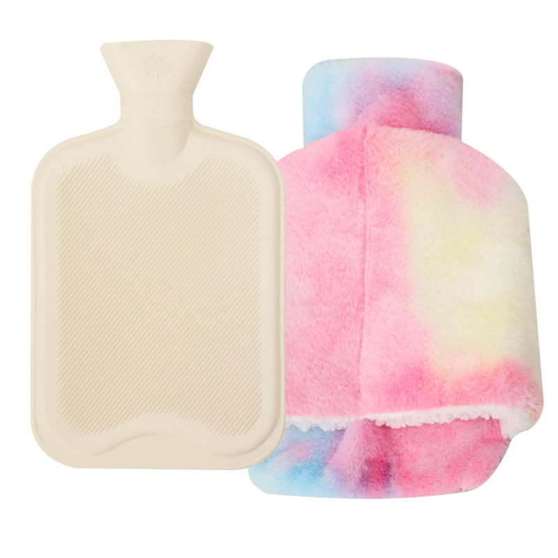 Gumijas pēdu sildītājs karstā ūdens maisiņš ūdens roku sildītājs sabiezēts samta pēdu sildītājs artefakts karstā ūdens maisiņš plankumu sprādzieni