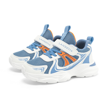 Νέα αθλητικά παπούτσια για αγόρια του 2025, αναπνεύσιμα, ελαφριά, με μαλακό πάτο και βέλκρο για φοιτητές