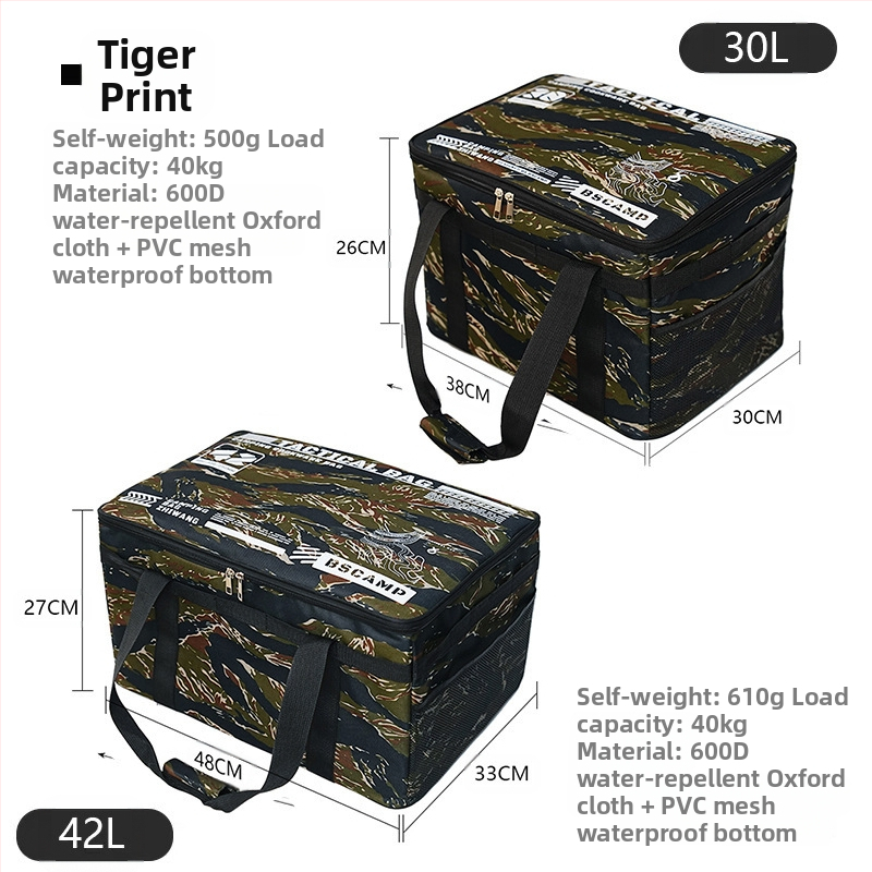 [Īpaši liela ietilpība] Taktiskā glabāšanas soma āra lietošanai, instrumentu soma, kempinga rokassoma, alpīnisma ceļojumu, kempinga āra soma