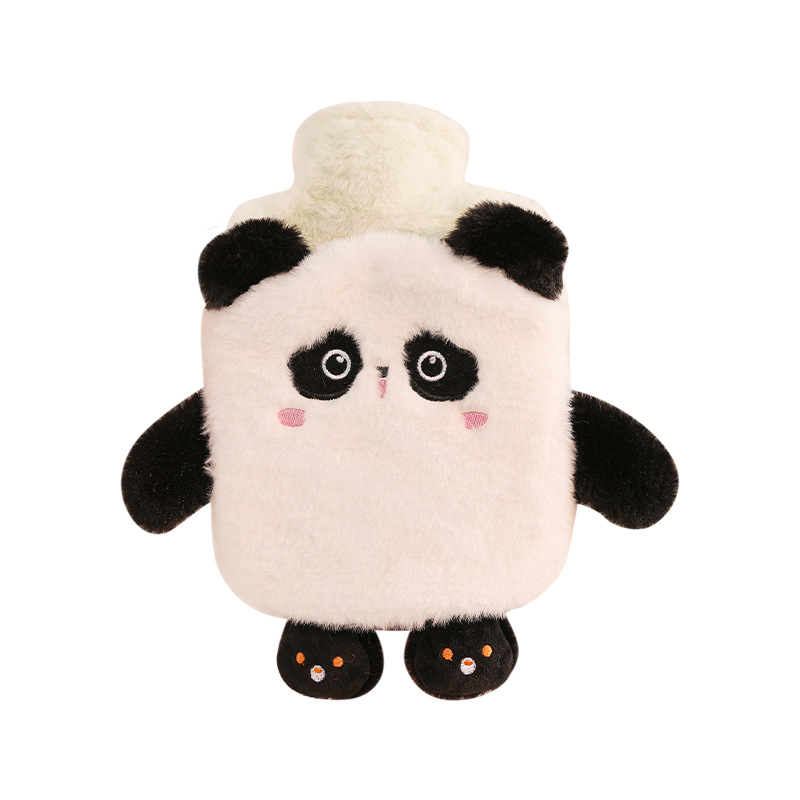 Jauna multfilmas plīša karstā ūdens soma, sabiezēta ūdens injekcija, studentu sieviešu silta rokassoma, dubultā roka, jauka, silta roka, dārgums, vairumtirdzniecība