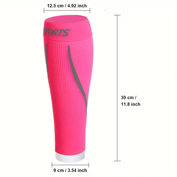 Pārrobežu sporta ikru aizsardzība Futbols Basketbols Fitness Sviedrus absorbējošas elpojošas kompresijas zeķes Elastīgas spiediena kāju aizsardzības kāju piedurknes