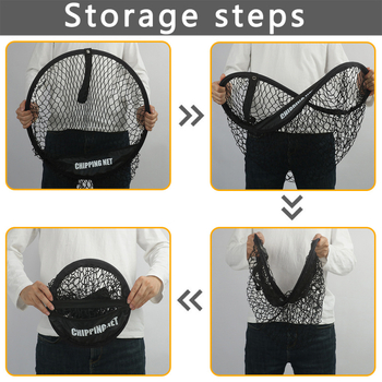 Νέο διασυνοριακό δίχτυ εξάσκησης γκολφ εσωτερικού χώρου, φορητό, πτυσσόμενο, δίχτυ συλλογής και αποθήκευσης, δίχτυ προπόνησης