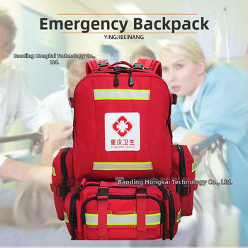 Esmaabi seljakott, löögikindel ja katastroofiabi hädaabikomplekt, meditsiinilise hügieeni päästekomplekt, seljakott, 72-tunnine hügieeniline hädaabi seljakott