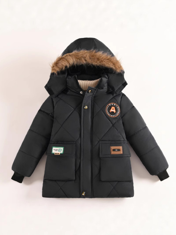 Zimska gornja odjeća za dječake, pamučna jakna, trendi stil, zimski kaput za dječake, nova pamučna odjeća, tvornička izravna rasprodaja, zadebljano