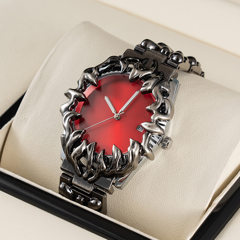 Tehase otsemüük Claw Millennium Watch meeste mood retro Y2K Euroopa ja Ameerika ebaregulaarne trendikas brändi niši kvartskell