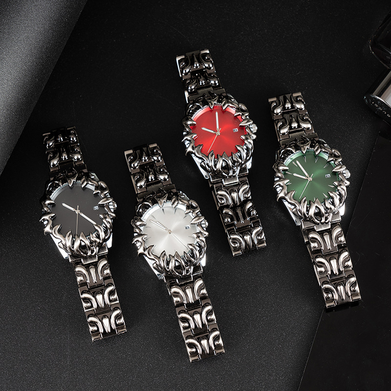 Tehase otsemüük Claw Millennium Watch meeste mood retro Y2K Euroopa ja Ameerika ebaregulaarne trendikas brändi niši kvartskell