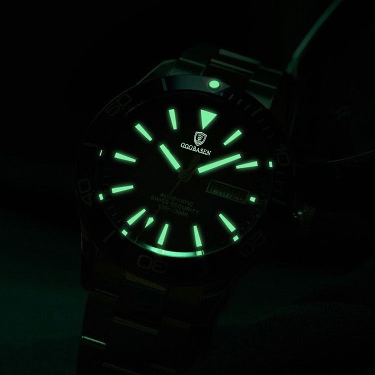 Gubersoni rohelise vee kummituskalender õõnes meeste käekell läbi põhja imitatsiooniga mehaaniline kell väliskaubandus väriseb, elab terve põlvkonna juukseid