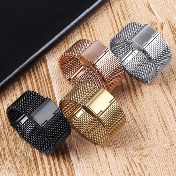 Бързо освобождаваща се каишка от неръждаема стомана с дебела тел 1.0, подходяща за Huawei Gt3/4, Samsung S 3m, каишка за часовник Lanxess