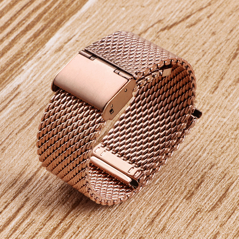 Бързо освобождаваща се каишка от неръждаема стомана с дебела тел 1.0, подходяща за Huawei Gt3/4, Samsung S 3m, каишка за часовник Lanxess