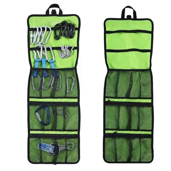 Tarpvalstybinis karšto pardavimo lauko alpinizmo stovyklavimo laipiojimo virvių laikymo krepšys, vandeniui atsparus daugiafunkcis kablių priedų įrankių krepšys