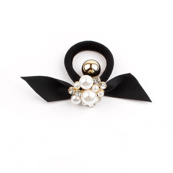 Lõuna-Korea Dongdaemuni uus pärl Rhinestones Rhinestone köis väike lõhnav tuul interneti kuulsuste juuksepahvel elegantne kõrge hobusesaba juukserõngas