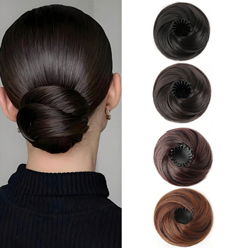 Linnupesa pallipea parukas naistele uus kõrge ja madala lipsuga juhuslik sissetõmmatav juuksepael kohev parukas juuksekott tootja hulgimüük