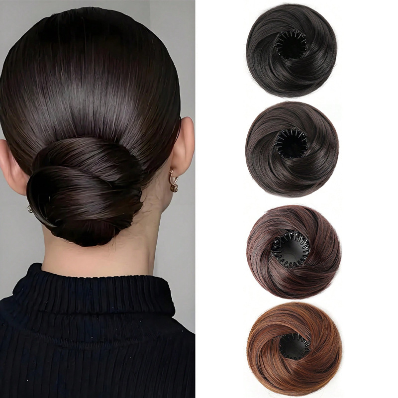 Γυναικεία περούκα Bird`s Nest Ball Head, νέα, ψηλοτάκουνη και χαμηλή δέσιμο, με τυχαία αναδιπλούμενη κορδέλα, αφράτη τσάντα μαλλιών, χονδρικής, για περούκες