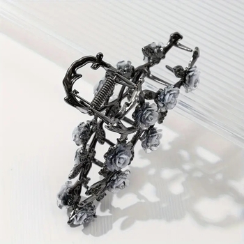 2024. aasta uus udusinise kameeliaga haaratsiklamber, kõrge tundega temperamendiga juuksehaarats, suur haikalaga peakatete hulgimüük