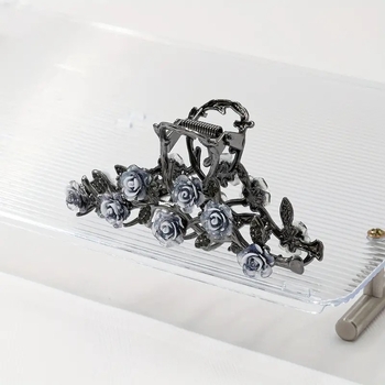 2024. aasta uus udusinise kameeliaga haaratsiklamber, kõrge tundega temperamendiga juuksehaarats, suur haikalaga peakatete hulgimüük