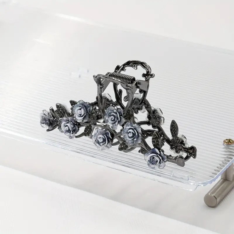 2024. aasta uus udusinise kameeliaga haaratsiklamber, kõrge tundega temperamendiga juuksehaarats, suur haikalaga peakatete hulgimüük