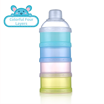 Naujagimio pieno miltelių dėžutė maistinės kokybės PP milteliai daugkartinio naudojimo pieno miltelių laikymo dėžutė didelė talpa nešiojama išeinanti sandari