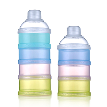 Naujagimio pieno miltelių dėžutė maistinės kokybės PP milteliai daugkartinio naudojimo pieno miltelių laikymo dėžutė didelė talpa nešiojama išeinanti sandari