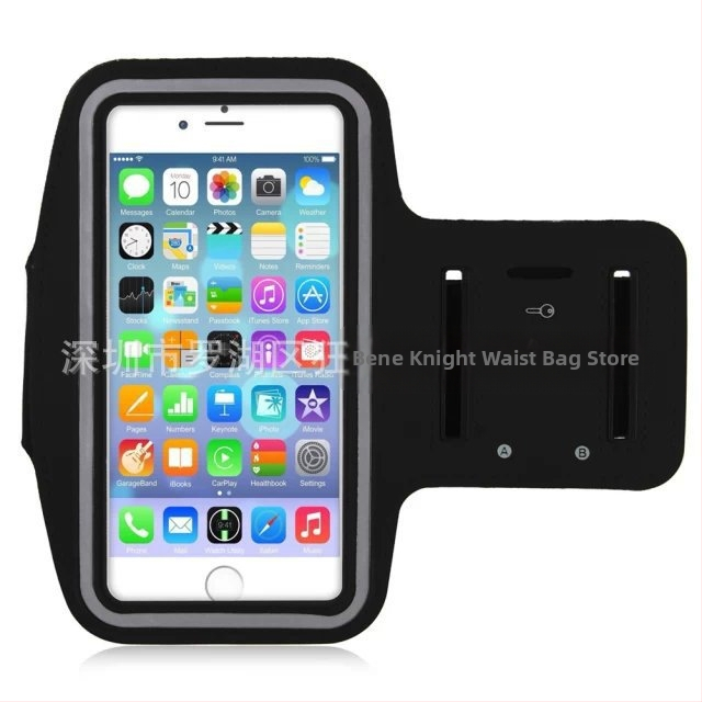 Naujas bėgimo sportinis rankinės dirželis mobiliojo telefono rankai, skirtas „Apple iPhone 7plus“ / „iPhone XSXR“