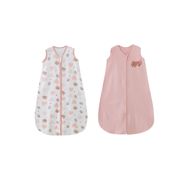 Piiriülene vest suvine vastsündinu mähkimiskott ühes tükis, löögi- ja ehmatusvastane puhas puuvillane A-klassi beebimagamiskott