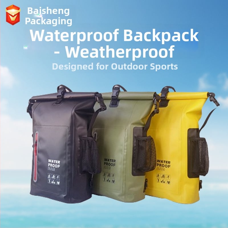 Σακίδιο πλάτης PVC για διασυνοριακές μετακινήσεις, αδιάβροχη τσάντα για υπαίθριες δραστηριότητες, ορειβασία, κάμπινγκ, τσάντα ταξιδιού για άνδρες, σακίδιο πλάτης υπολογιστή για φοιτητές