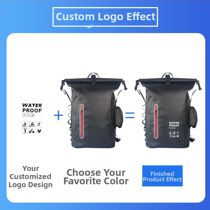 Трансгранична PVC раница, водоустойчива чанта за спорт на открито, планинарство, къмпинг, мъжка пътна чанта, студентска компютърна раница