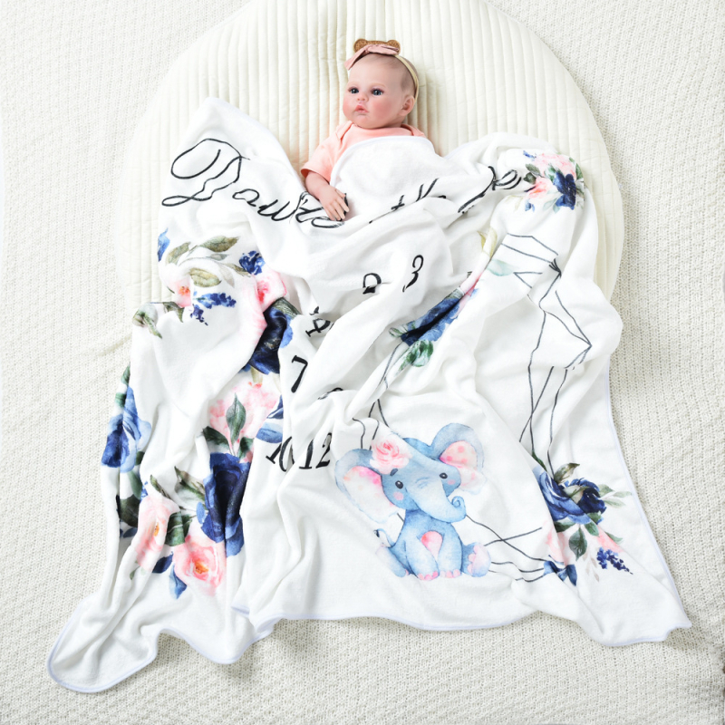 Kaksikute verstapostide fotograafiatekk, flanelltekk raamiga, beebifototekk, beebi kasvu mälestustekk