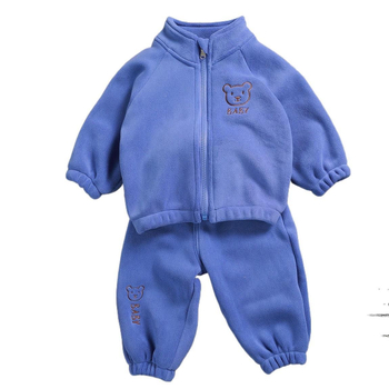 Βρεφικό Σετ Δύο Τεμαχίων για Βρέφη 2024 Νέο Φθινόπωρο και Χειμώνα με Βελούδινη Φόρμα Ollie, Ζεστό και Χοντρό