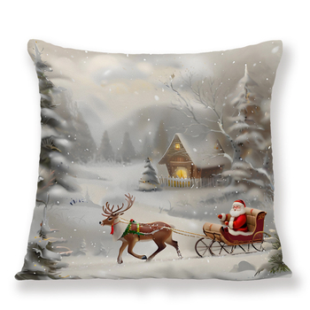 „Amazon Cross-Border“ kalėdinių pagalvių užvalkalas „Wish Export“ didmeninė prekyba svetainės ir miegamojo sofos pagalvių užvalkalas „Walmart“