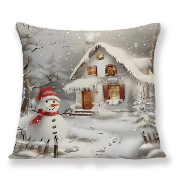 „Amazon Cross-Border“ kalėdinių pagalvių užvalkalas „Wish Export“ didmeninė prekyba svetainės ir miegamojo sofos pagalvių užvalkalas „Walmart“