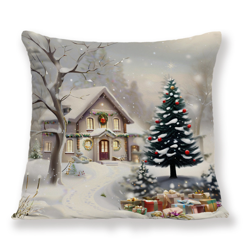 „Amazon Cross-Border“ kalėdinių pagalvių užvalkalas „Wish Export“ didmeninė prekyba svetainės ir miegamojo sofos pagalvių užvalkalas „Walmart“