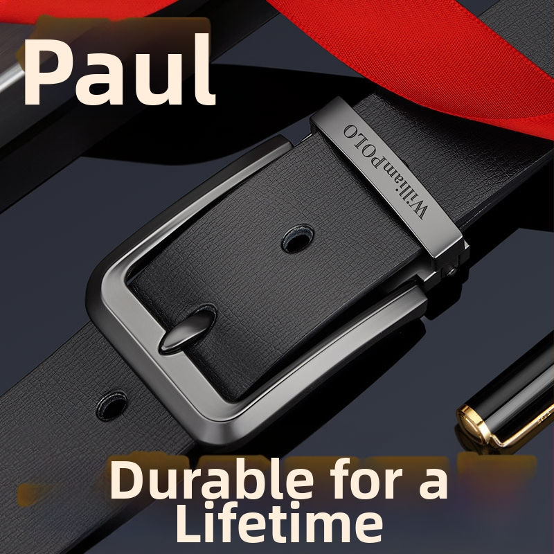 King Pauli meeste ehtsast nahast pandlaga puhtast lehmanahast Korea stiilis universaalne vöö noortele mõeldud uued äripüksid