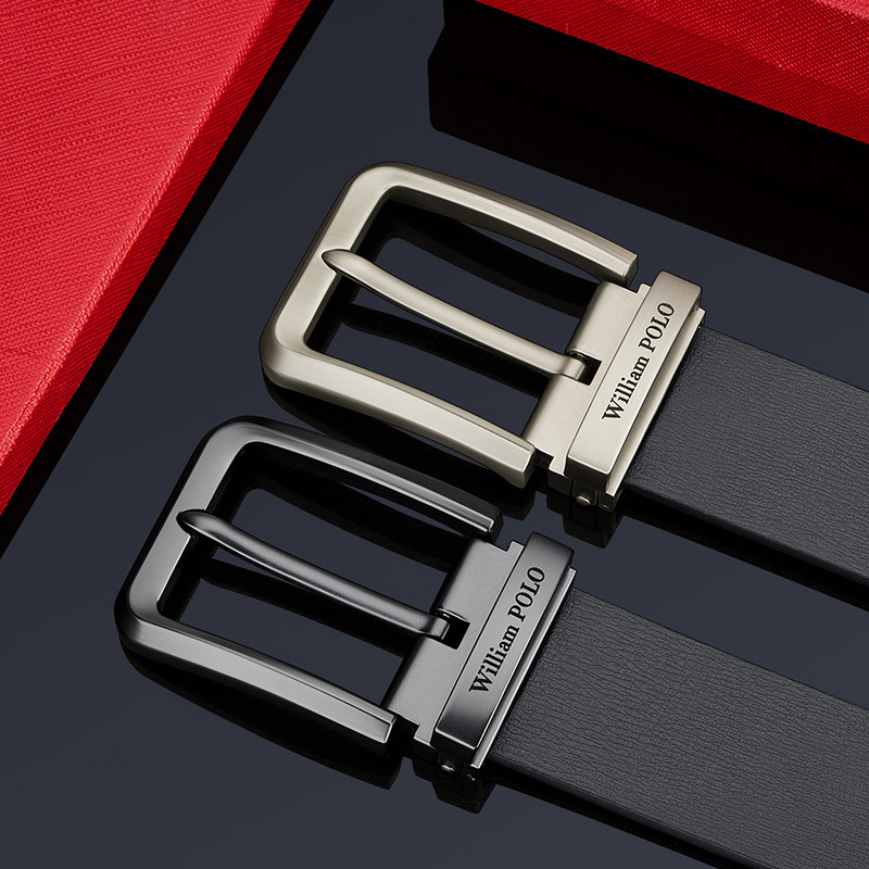 King Pauli meeste ehtsast nahast pandlaga puhtast lehmanahast Korea stiilis universaalne vöö noortele mõeldud uued äripüksid