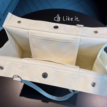 Διασυνοριακή ειδική τσάντα καμβά μεγάλης χωρητικότητας τσάντα μούμιας κεντημένη αρκούδα casual όλα τα παιχνίδια μωρού μαμά βγαίνω έξω φορητή