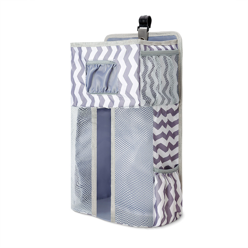 Kaasaskantav beebivoodi riputuskott, multifunktsionaalne beebivoodi hoiukott, suure mahutavusega riputuskott, voodi esiosa hoiustuskott