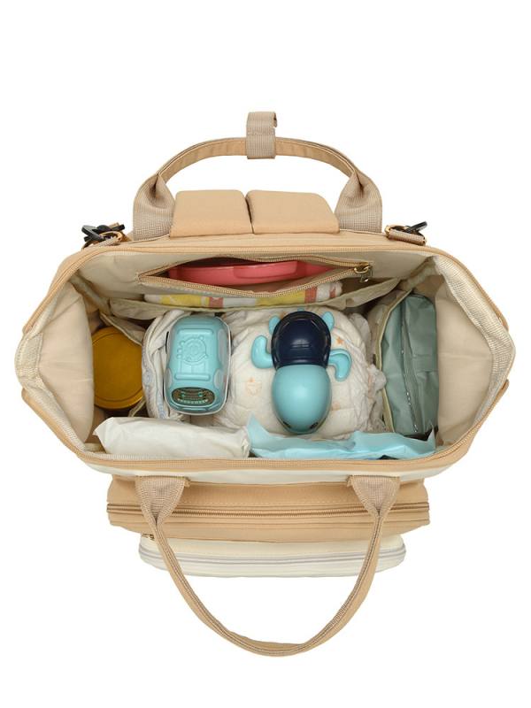 Piiriülene suure mahutavusega emmekott, uue stiiliga emme seljakott beebiga jalutamiseks, multifunktsionaalne hoiustus emale ja beebile