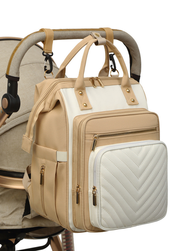 Piiriülene suure mahutavusega emmekott, uue stiiliga emme seljakott beebiga jalutamiseks, multifunktsionaalne hoiustus emale ja beebile