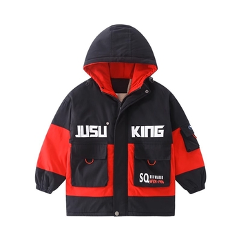 Χειμερινό μπουφάν για αγόρια 2025, νέο μοντέλο για μεγαλύτερα παιδιά, χειμερινό παρκά με επένδυση από φλις και βαμβακερό παλτό από γούνα κουνελιού για αγόρια