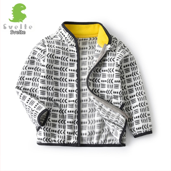 Φθινόπωρο και Χειμώνας 2025 Νέο Παιδικό Polar Fleece Μπουφάν με Λεπτό Μακρυμάνικο Στάσιμο Κολάρο με Στάσιμο, Λεπτό και Χειμερινό Στάδιο Wy1589 για Μωρά