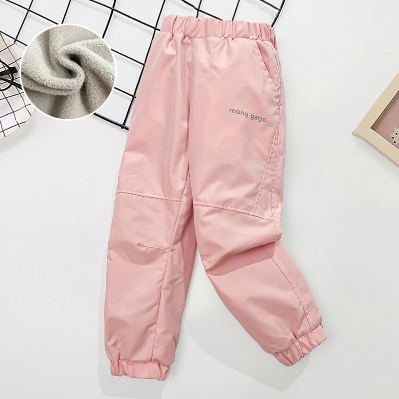 Laste Charge püksid Tuulekindlad Veekindlad Fliisvoodriga Naiste Beebi Keskmisele ja Suurele Lastele Kevad- ja Sügispüksid Fliisvoodriga Sügis- ja Talvised Soojad Suusapüksid Trendikad