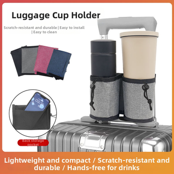 Kohvri hoiustamise topsihoidja Oxfordi riidest topsikate termostopsi kaitsekate pagasi hoiukott piima-, tee- ja joogitopsikate