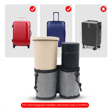 Kohvri hoiustamise topsihoidja Oxfordi riidest topsikate termostopsi kaitsekate pagasi hoiukott piima-, tee- ja joogitopsikate