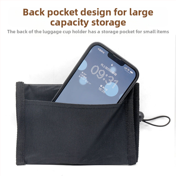 Kohvri hoiustamise topsihoidja Oxfordi riidest topsikate termostopsi kaitsekate pagasi hoiukott piima-, tee- ja joogitopsikate