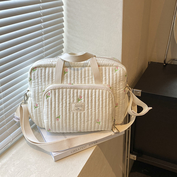 Τσάντα Μόδας για Μούμια, Πολυχρηστική Τσάντα Αποθήκευσης, Μεγάλης Χωρητικότητας Τσάντα Αποθήκευσης Γάλακτος, Ανθεκτική στη φθορά Τσάντα Κρεμαστή για Καρότσι, Τσάντα Αναψυχής για Μητέρα και Μωρό