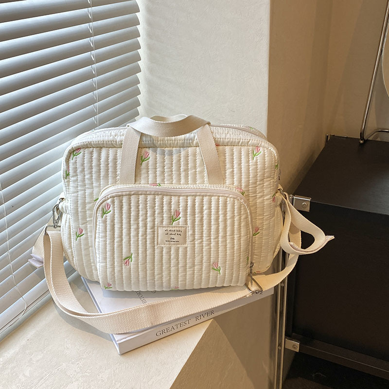 Moodne emmekott, mitmeotstarbeline hoiukott, suure mahutavusega piima hoiukott, kulumiskindel käru riputatav kott, vaba aja ema ja beebi kott